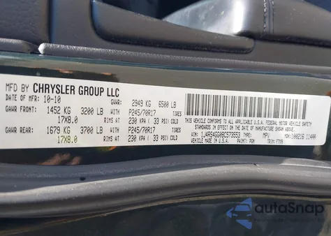 2011 Jeep Grand Cherokee Laredo из США, поврежденный, VIN 1J4RS4GG0BC573553